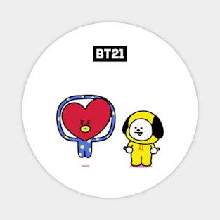 bt21 bts exclusive design 10 Magnet